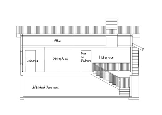 House Plan Cross Section