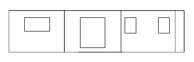 elevation with windows and doors